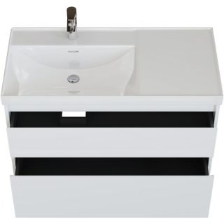 Тумба под раковину Aquanet Nova Lite 2.0 346313 100 см бежевый